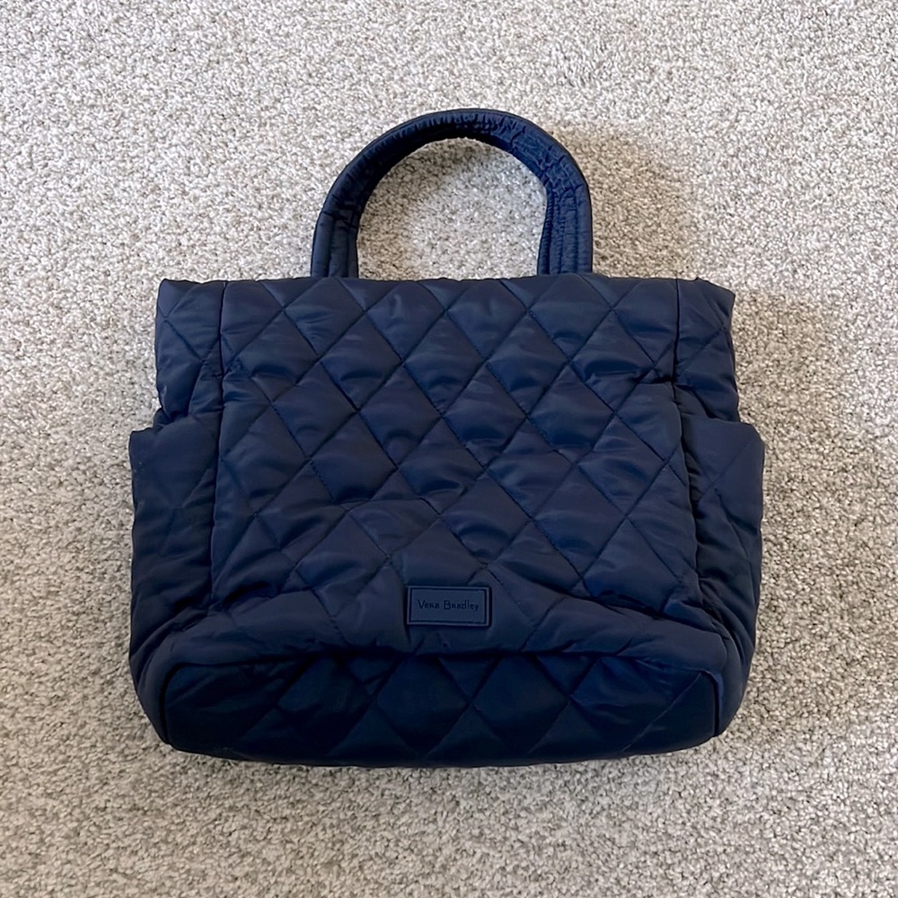 NWOT - Vera Bradley Performance Twill Small Navy Tote Bag.